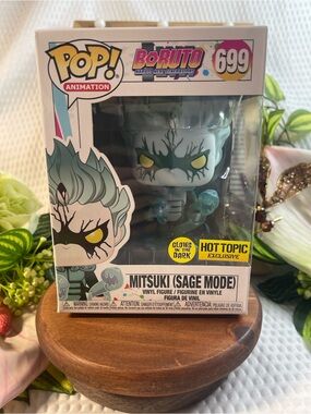 Funko Pop! Boruto Mitsuki Sage Mode Glow Yellow & Pale Green